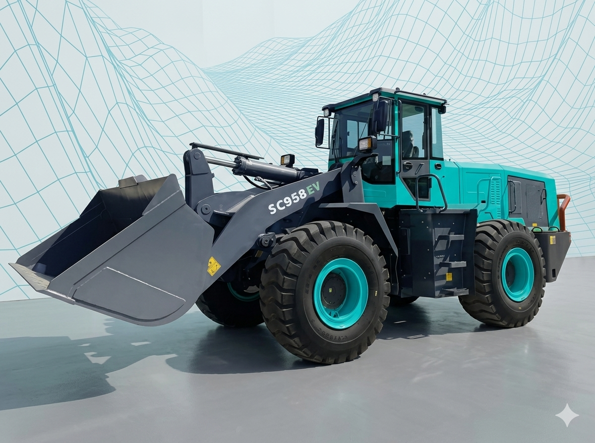 Încărcător frontal electric CRC SC958EV - Image 2