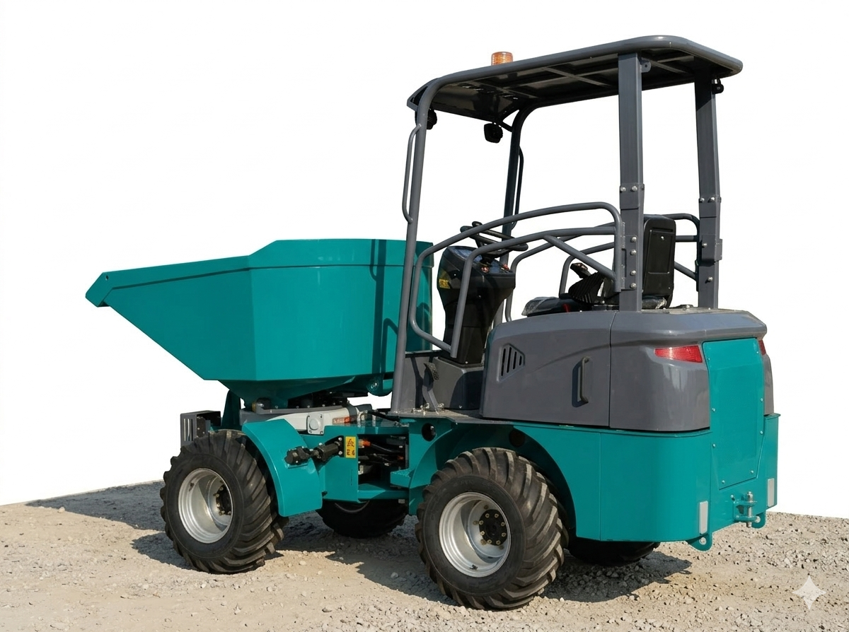 Mini-dumper articulat electric CRC EWD16 - Image 2