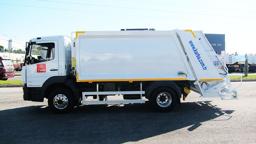 Autospecială de gunoi cu compactare hidraulică KARBA KRB-HSCK 20 - Image 5