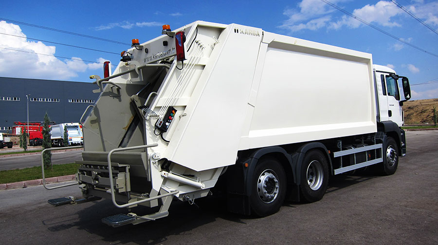 Autospecială de gunoi cu compactare hidraulică KARBA KRB - HSCK 6 - Image 6