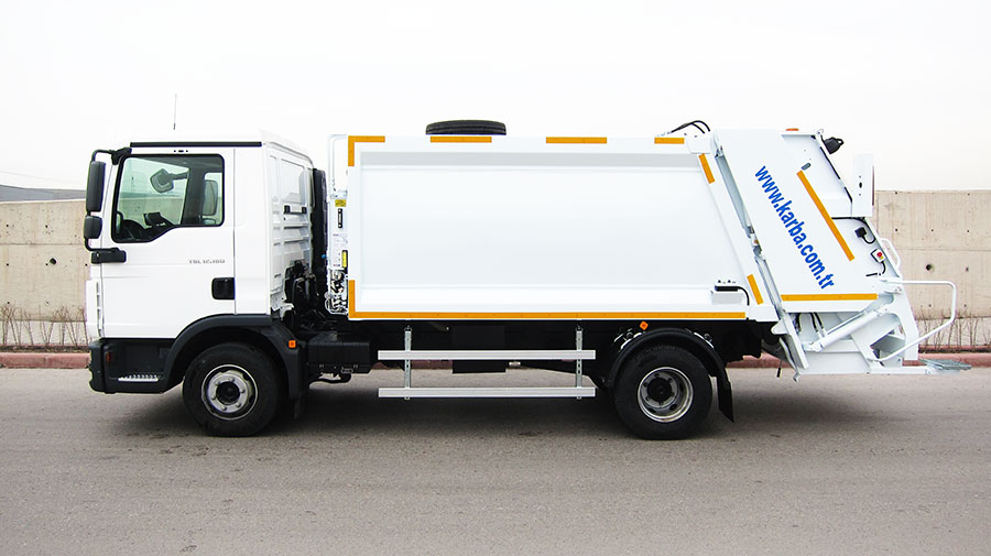 Autospecială de gunoi cu compactare hidraulică KARBA KRB - HSCK 6 - Image 8
